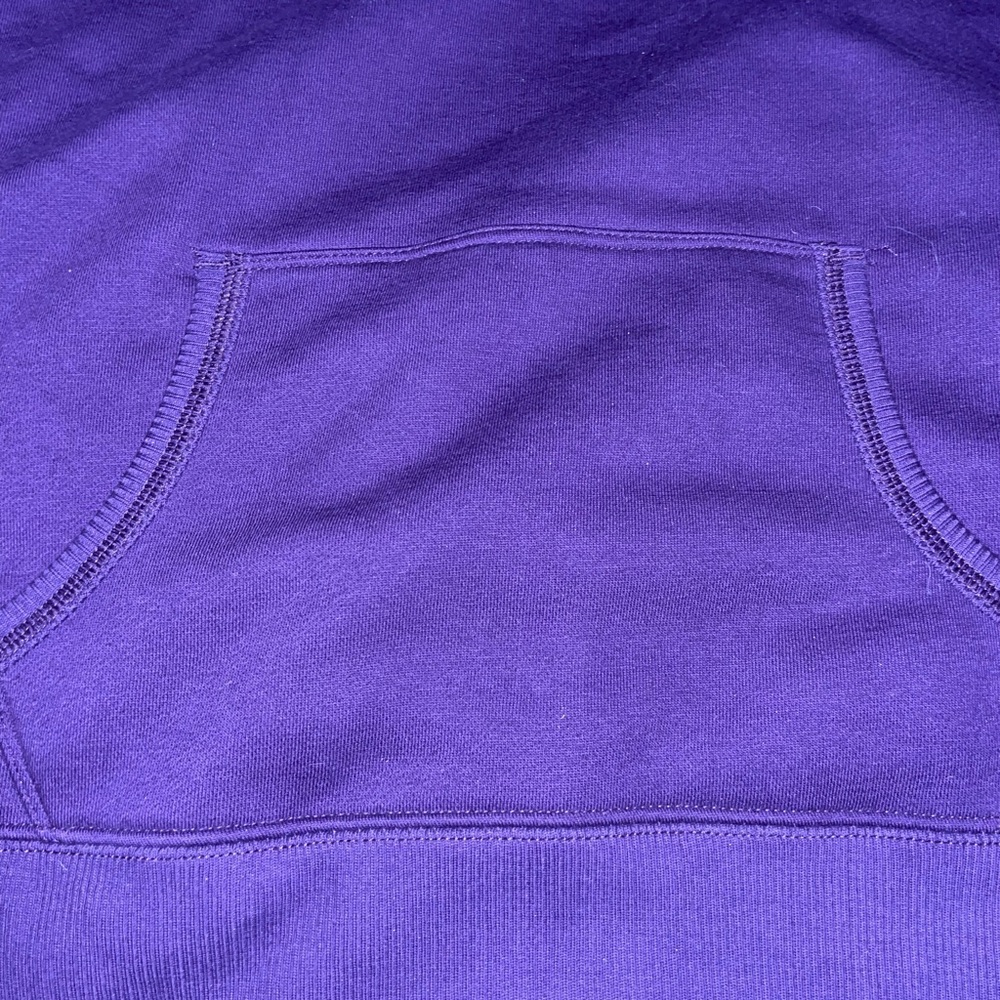 Under Armour women’s Fleece Storm Hoodie Purple and Neon Green S - Picture 5 of 5